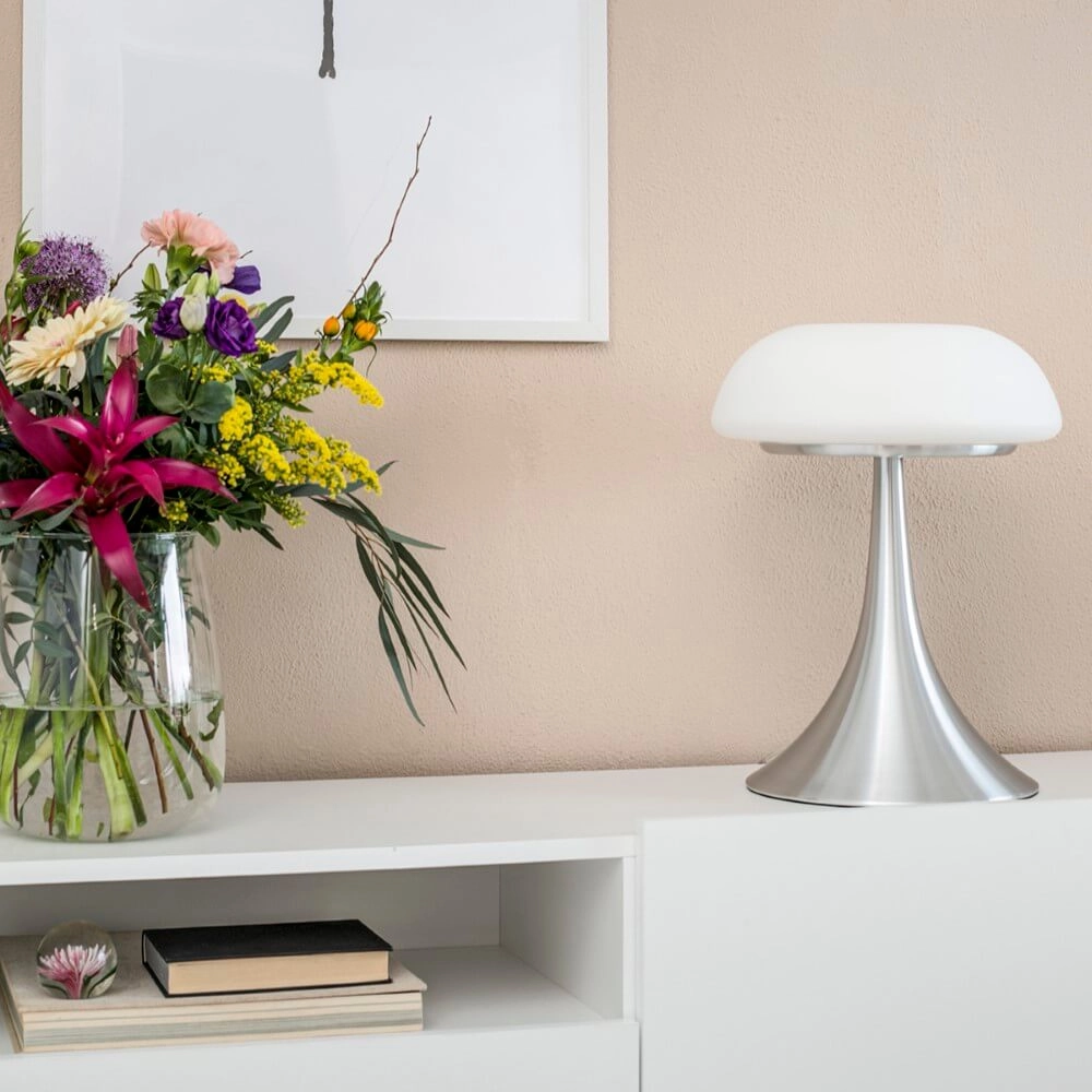 Tafellamp Ancilla 30cm metaalgrijs Steinhauer 8712746043716