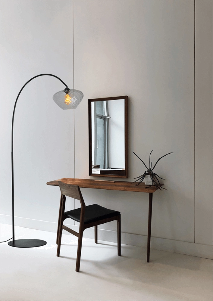 Booglamp Porto Blossom clear glas - Ø 30cm Masterlight 8718121268644