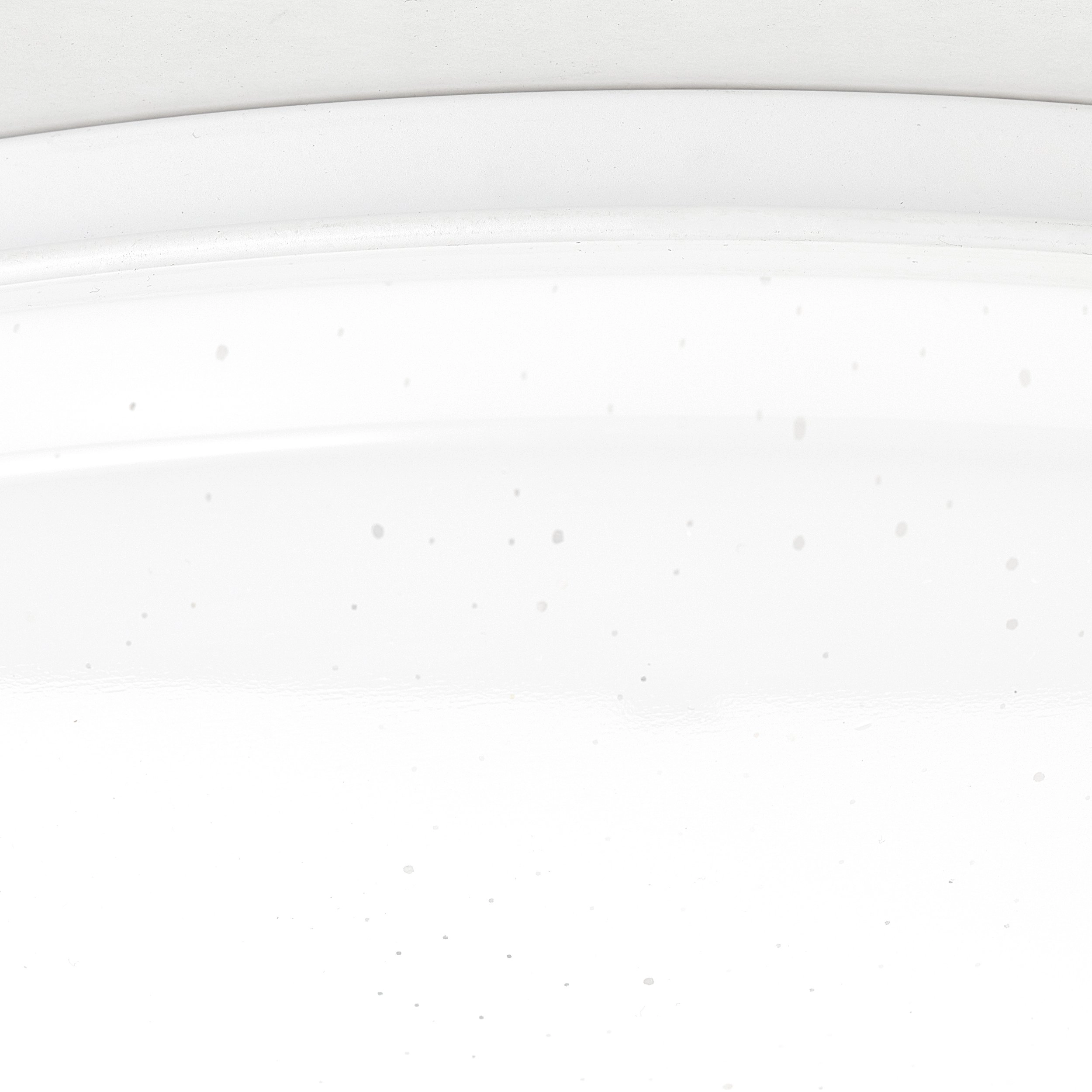 Witte plafondlamp Farica Starry 50cm met sterreneffect Brilliant 4004353373558