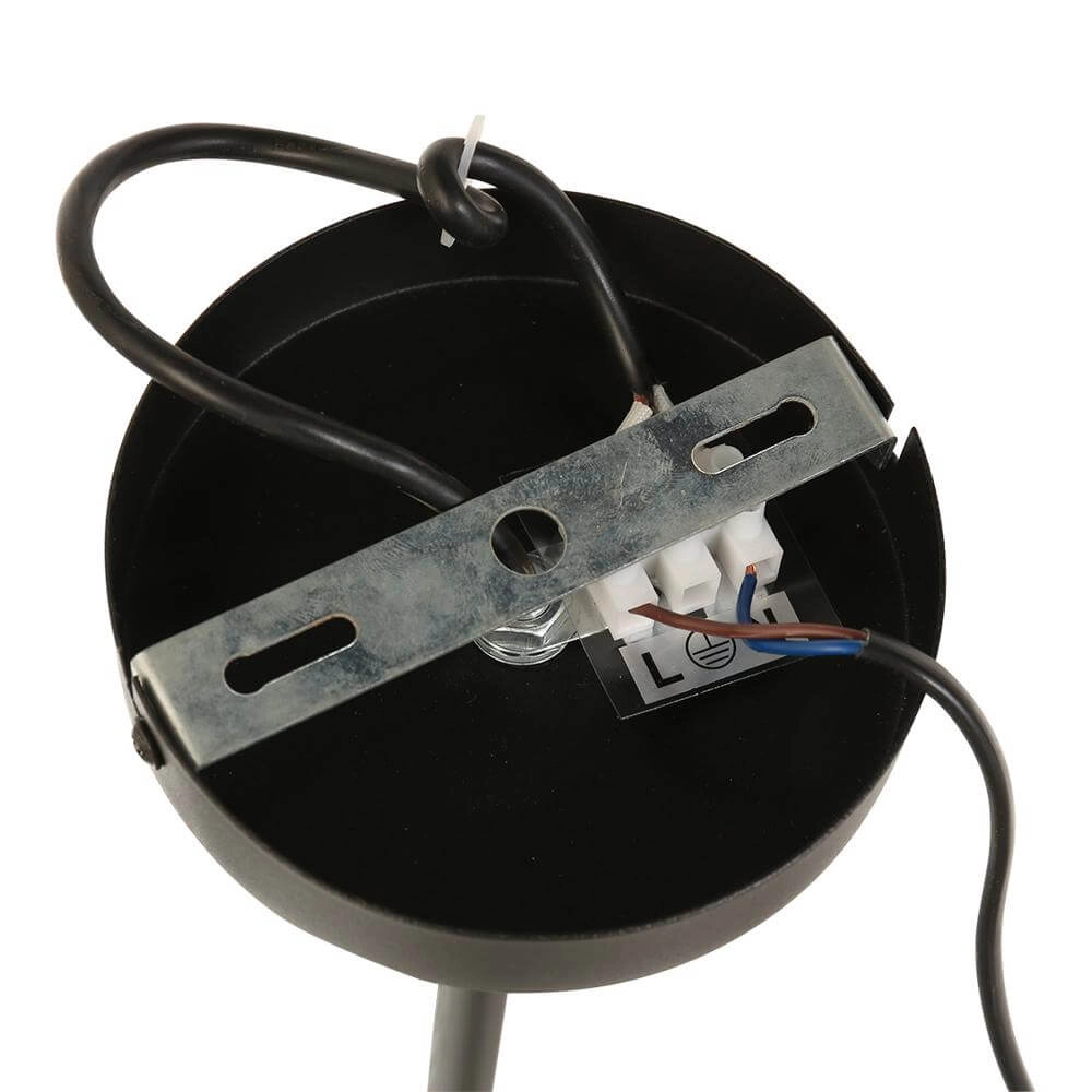 Design hanglamp Constellation zwart met smoke glas Steinhauer 8712746173031