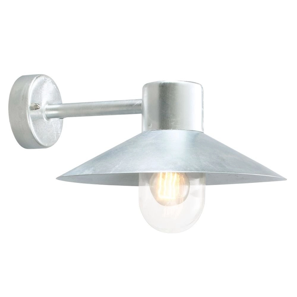 Stallamp landelijk Selva 23cm zinkgrijs