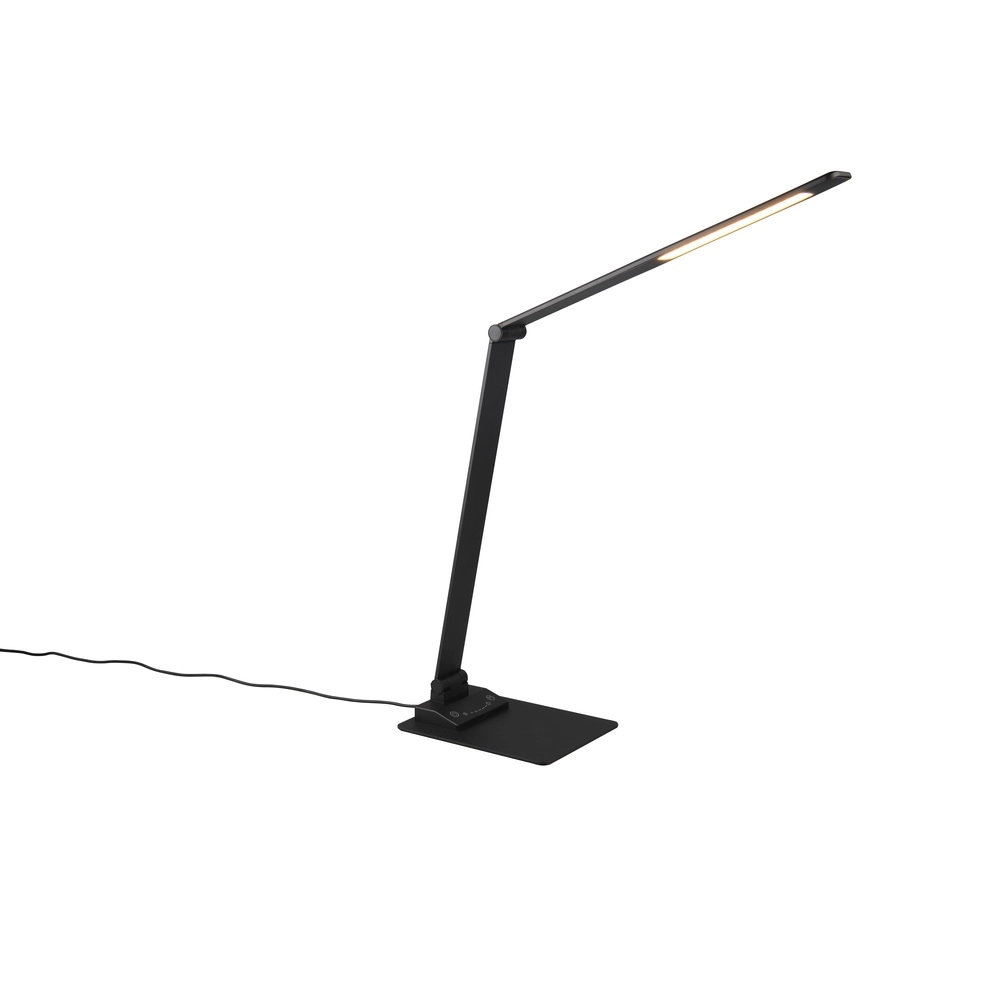 Bureaulamp Travis design zwart Trio 4017807600216