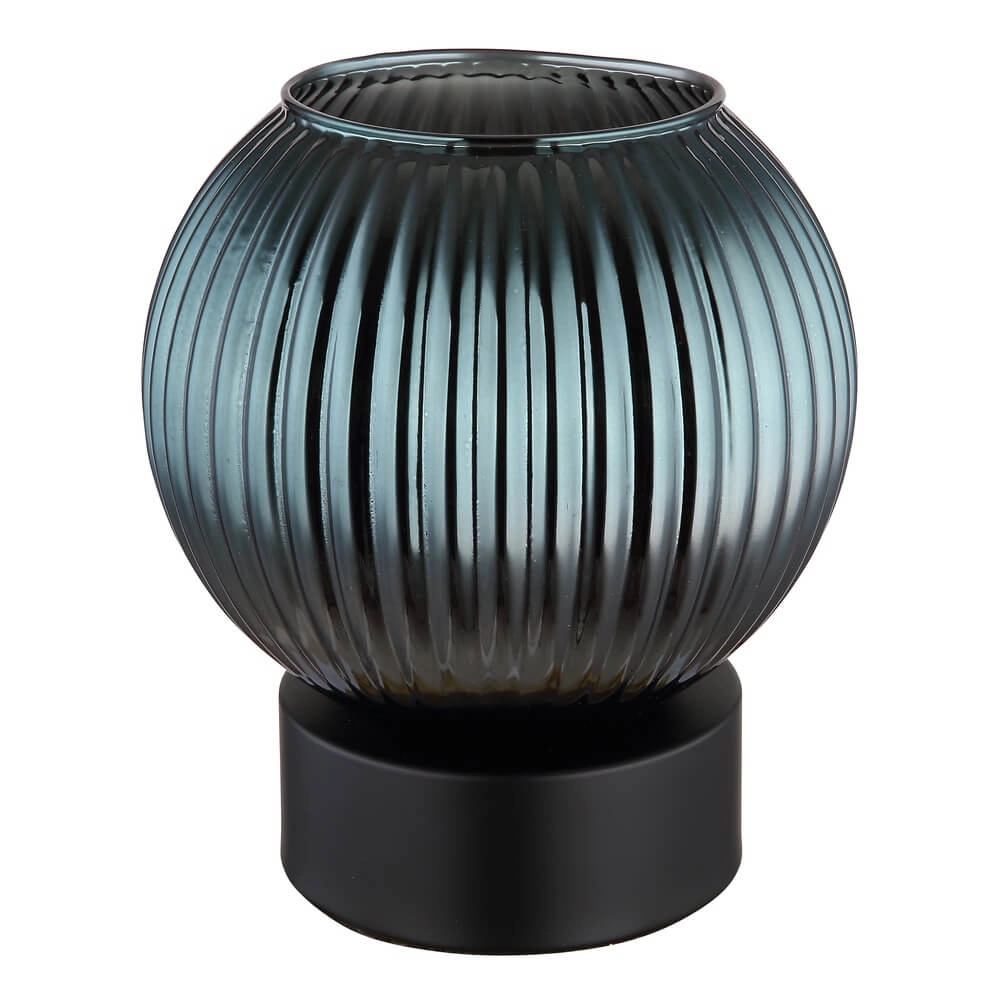 Tafellamp Zumba smoke glas Ø 15cm Globo 9007371447015
