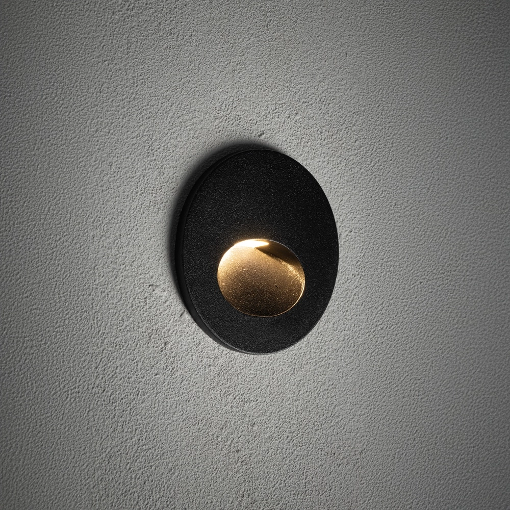 Inbouwlamp Ava Led zwart Ø 7cm Lyora 5903139115308
