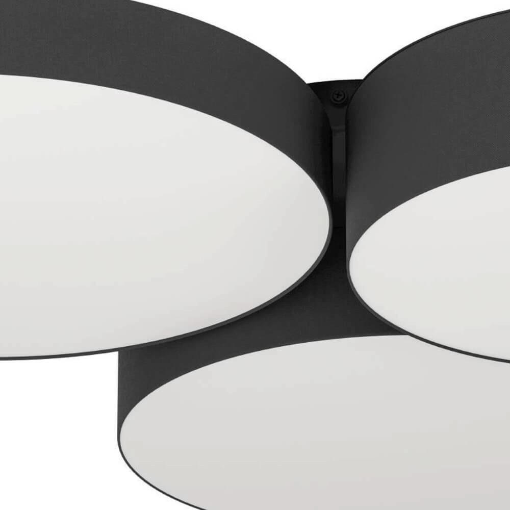 Led plafonnière Barbano-Z 3-lichts - zwart Eglo 9008606274185