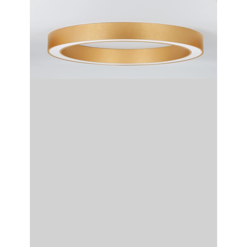Plafondlamp Morbido goud Ø 80cm Lyora 5212017438621