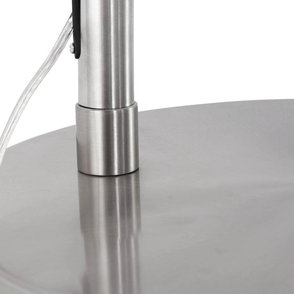 Booglamp Sparkled Light metaal met witte kap Steinhauer 8712746173116