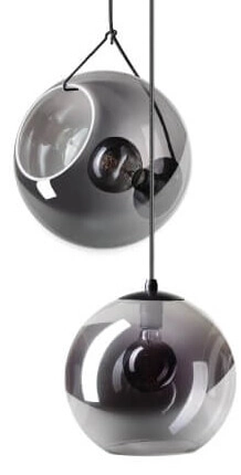 8-lichts glazen hanglamp Orb ETH 8720195300687