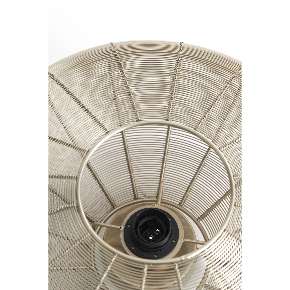 Metalen plafondlamp Bahoto Ø 51cm - licht goud Light & Living 8717807706074