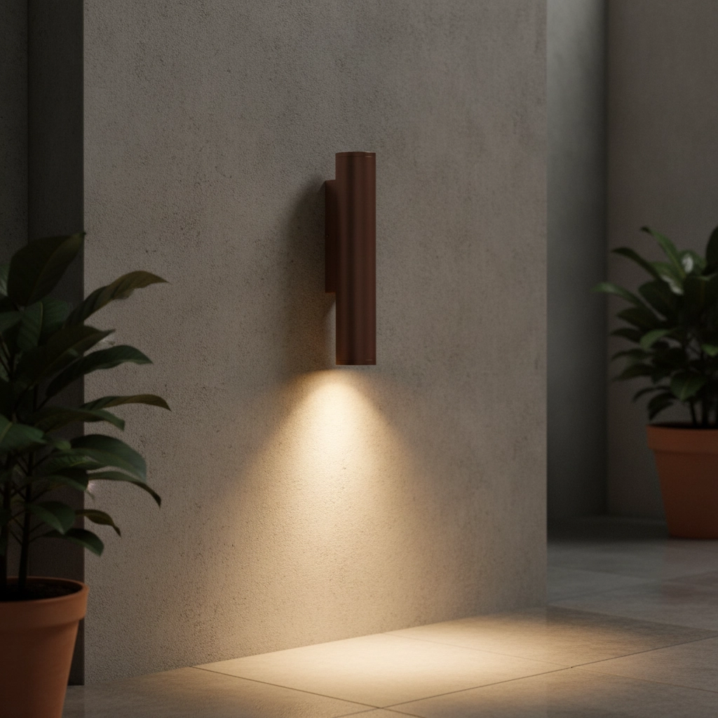 Design spot Torrin roestbruin down