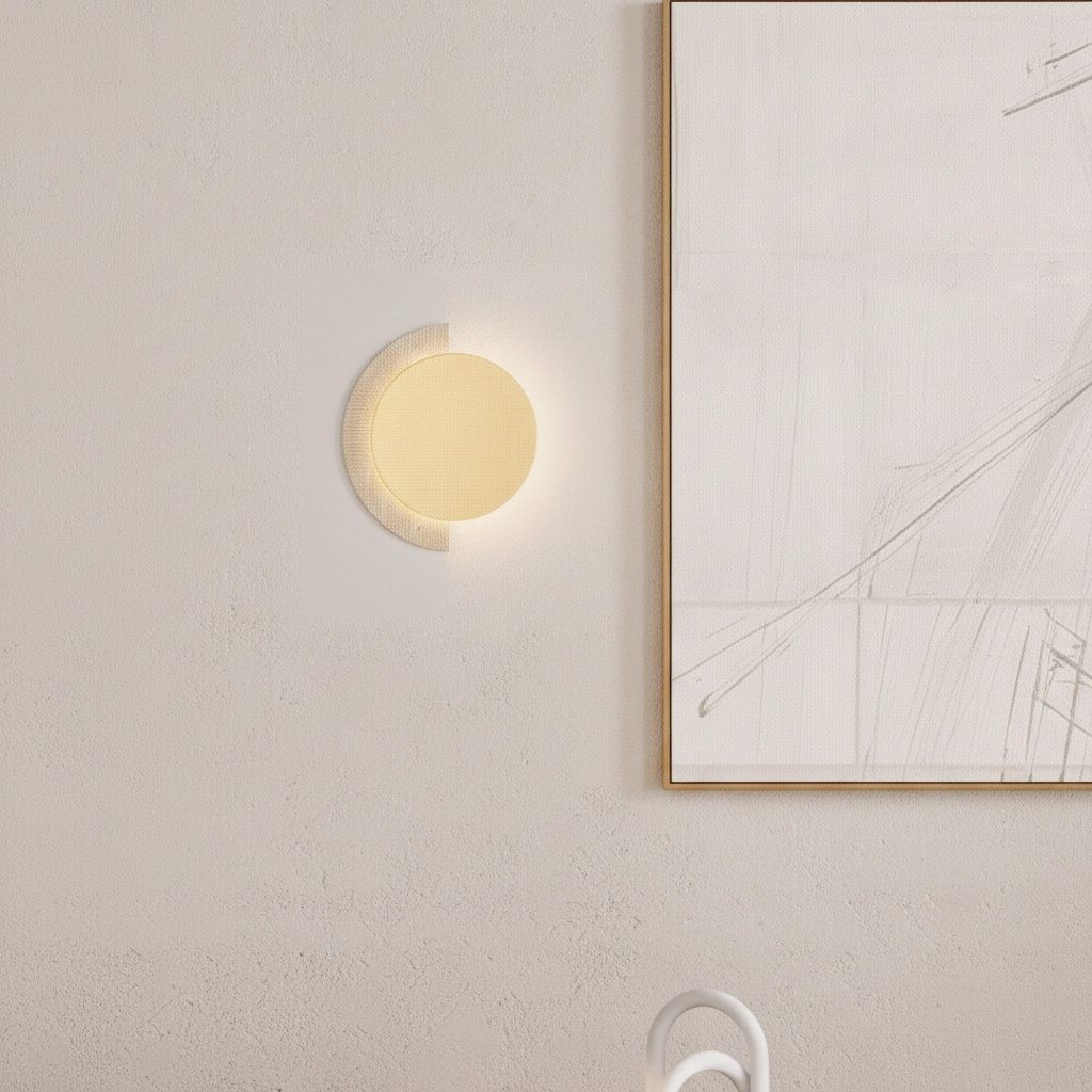 Design wandlamp Molli travertin Ø 17cm