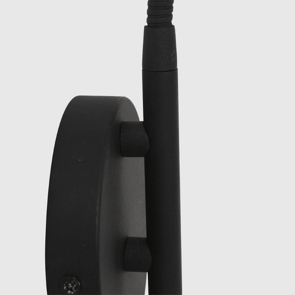 Vertelbaar leesspotje Natasja LED Zwart Steinhauer 8712746145434