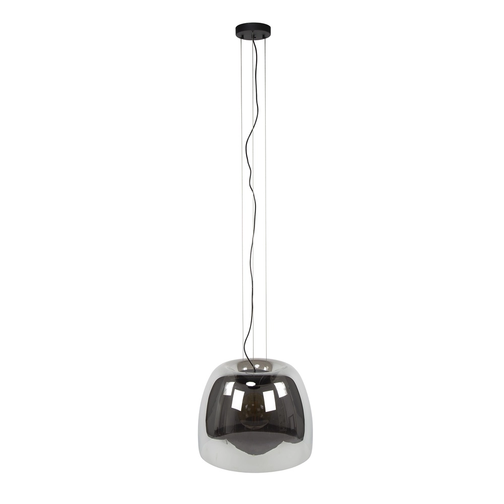 Glazen hanglamp Drift Ø 48cm - smoke glas Lyora 8716803512726