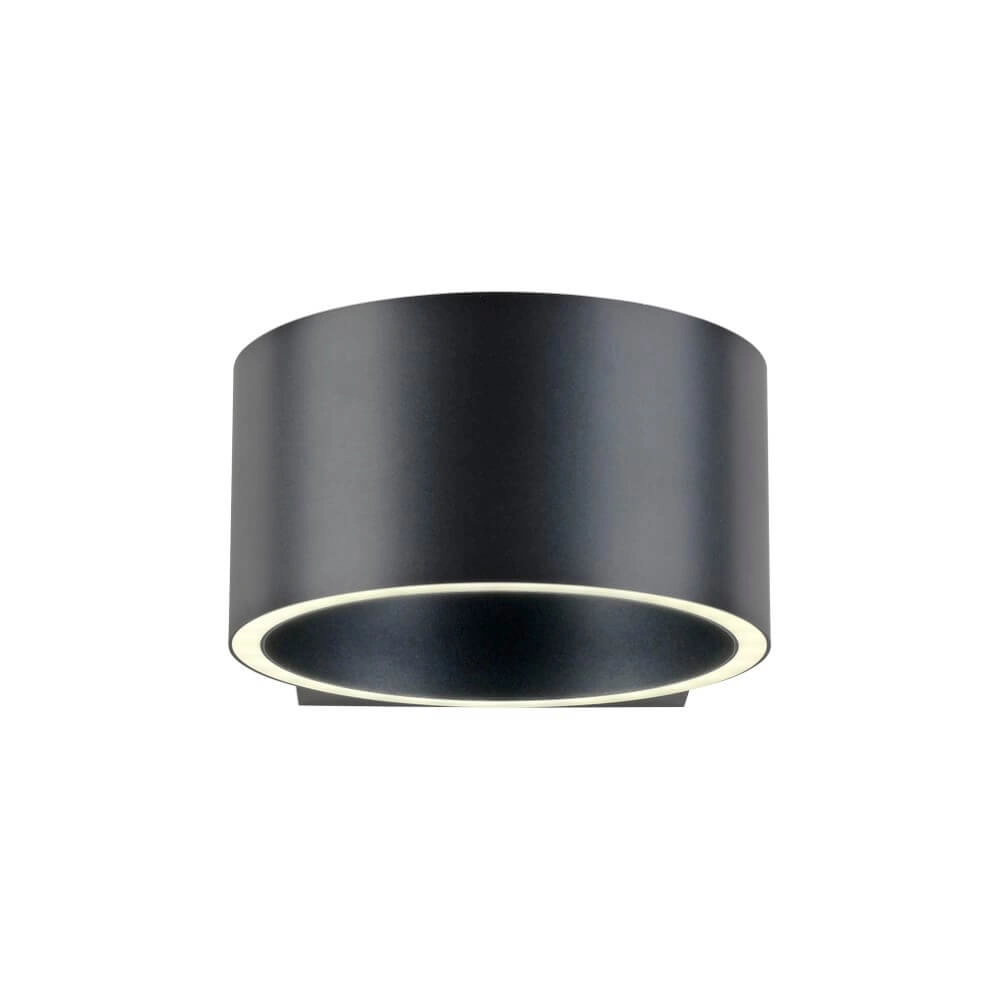 Wandlamp Pure Clipse grijs 19,7cm Paul Neuhaus 4012248384077