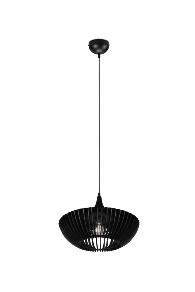 Moderne zwarte hanglamp Colino Ø 40cm Trio 4017807540246