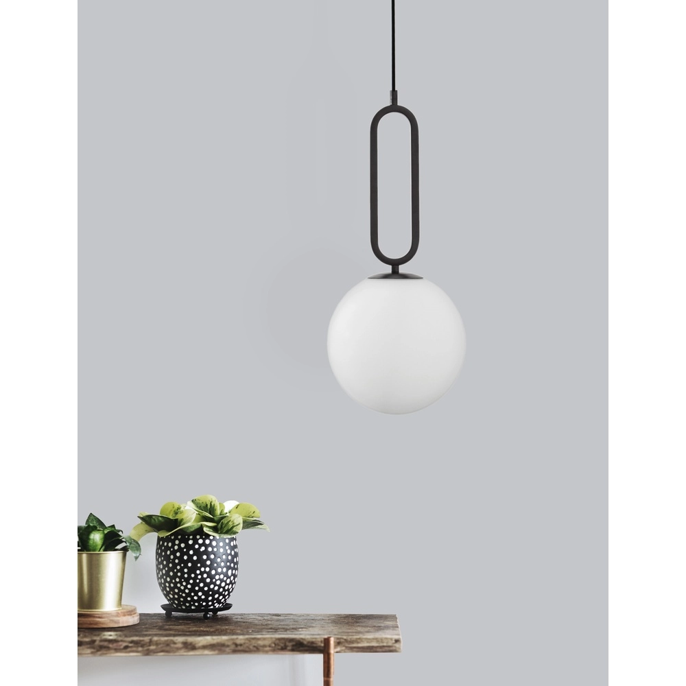 Hanglamp Grus zwart Ø 20cm