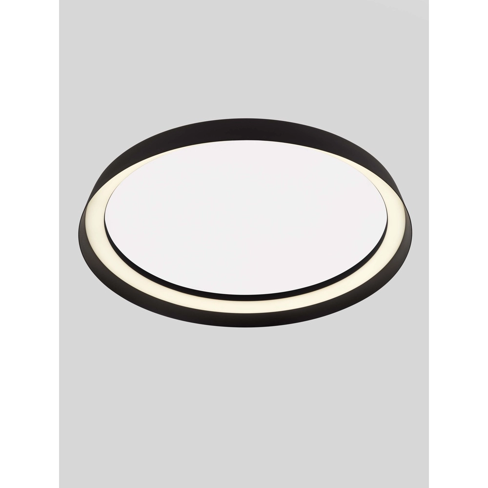 Design plafonniere Ormi Ø 45cm zwart