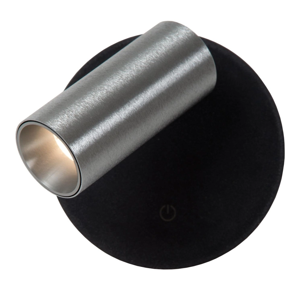 Oplaadbare wandlamp Toni magnetisch metaalgrijs Lucide 5411212290533