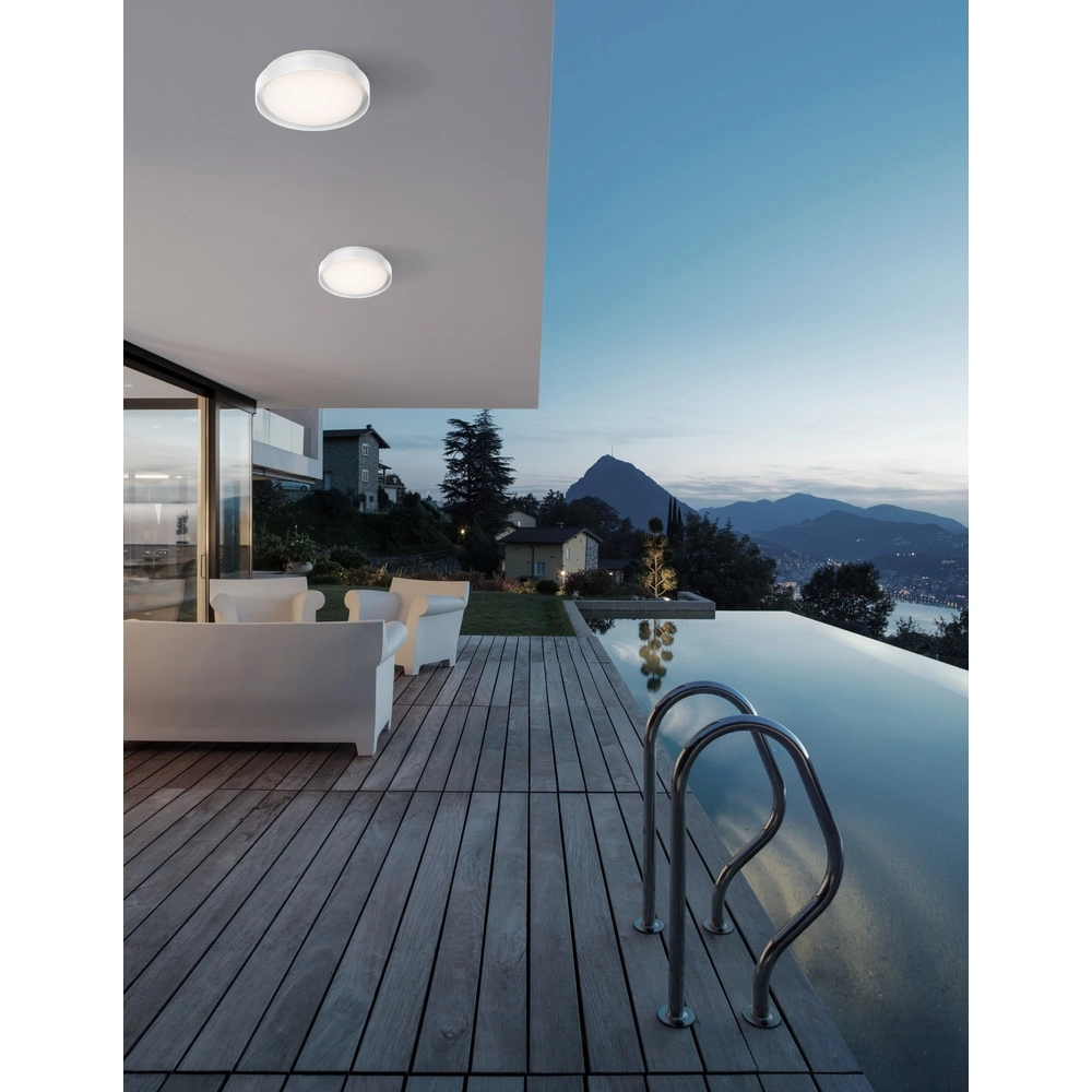 Plafondlamp Oliver Ø 27cm wit Lyora 5212017428165