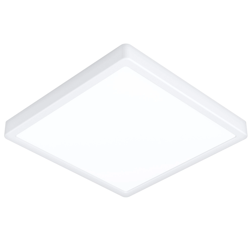 Led plafonnière Fueva 6 vierkant - wit - 29x29cm