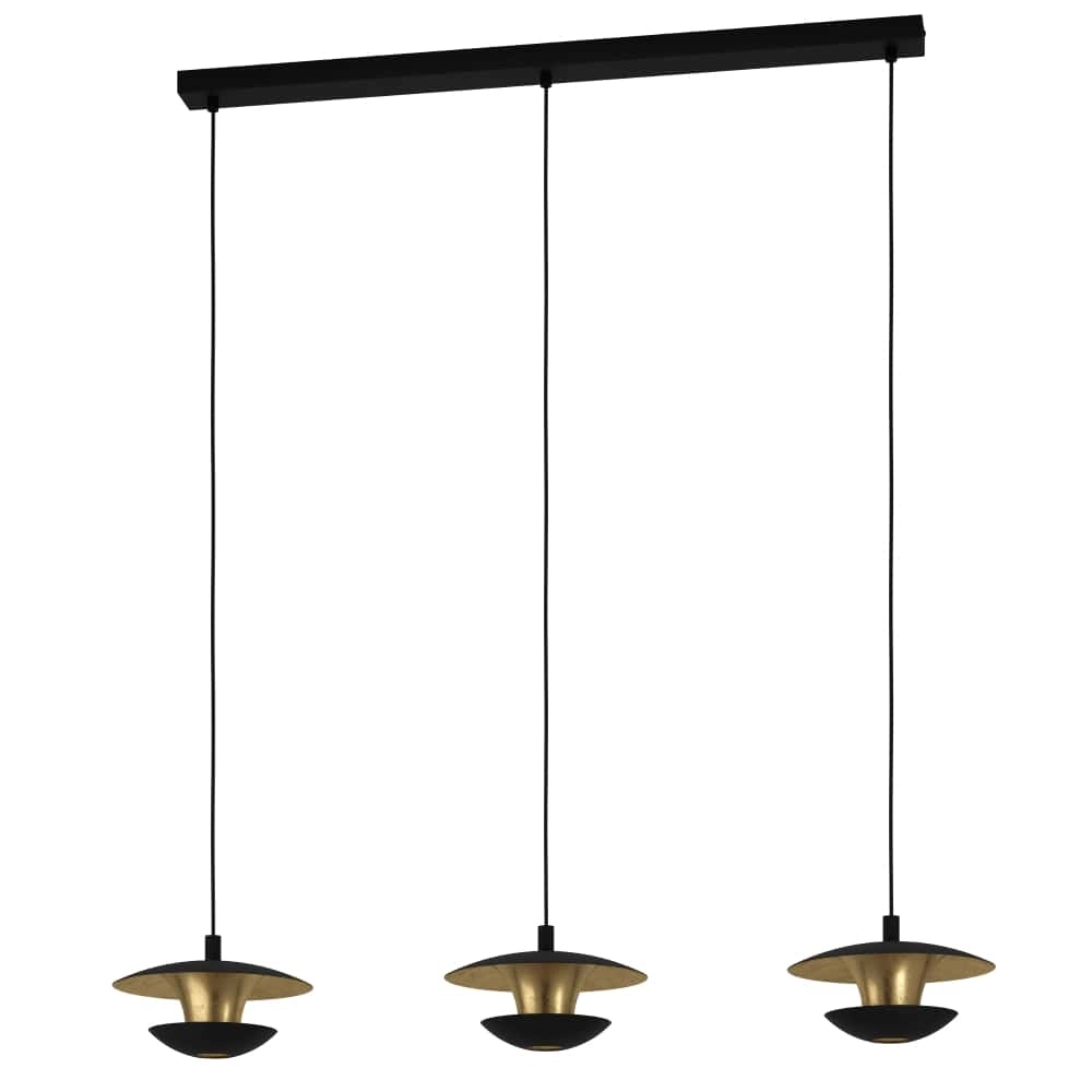 Design hanglamp Nuvano 3-lichts Design hanglamp Nuvano 3-lichts
