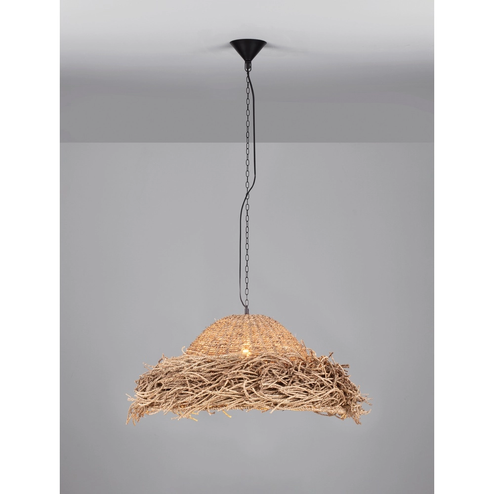 Natuurlijke hanglamp Natu Ø 86cm Natuurlijke hanglamp Natu Ø 86cm