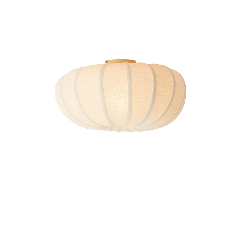 Japandi plafondlamp Zosia Ø 50cm - crème - 1x E27 Light & Living 8717807831837