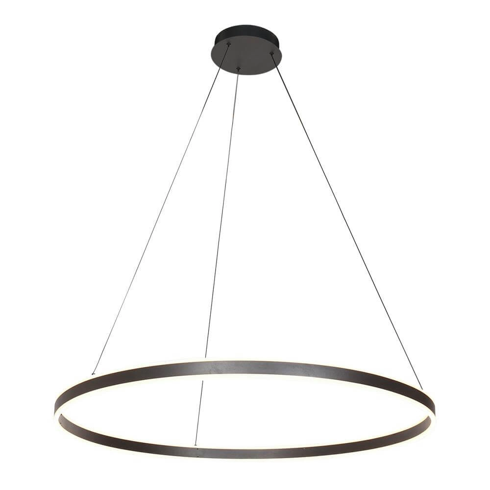 Design hanglamp Ringlux zwart Ø 100cm Design hanglamp Ringlux zwart Ø 100cm