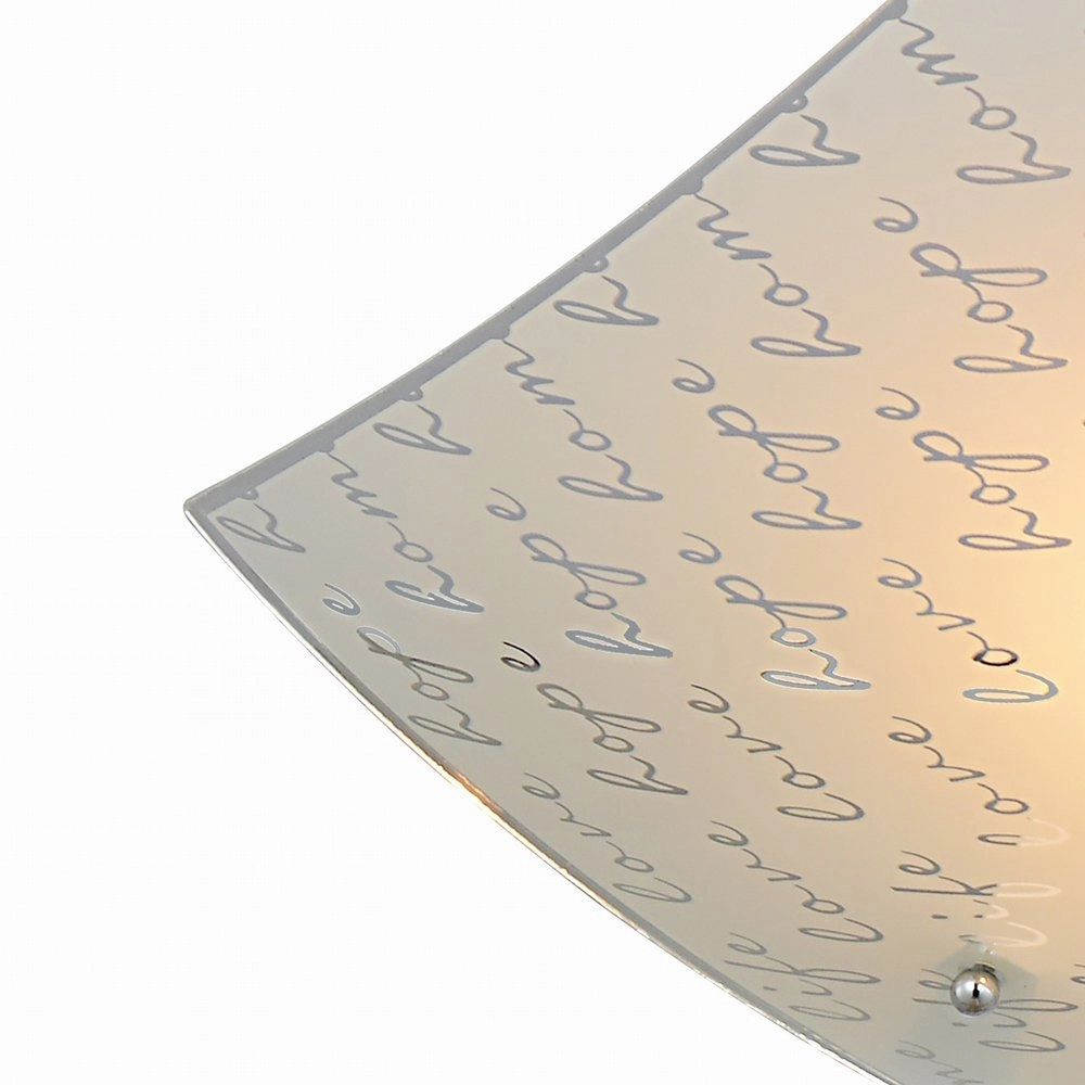 Unieke plafonniere Signa 30 Text Trio 4017807364941