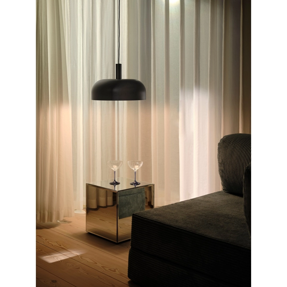 Tijdloze hanglamp Sandro  Ø 40cm - zwart