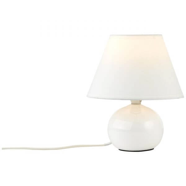 Nachtkastlampje Primo 20cm wit Brilliant 4004353106231