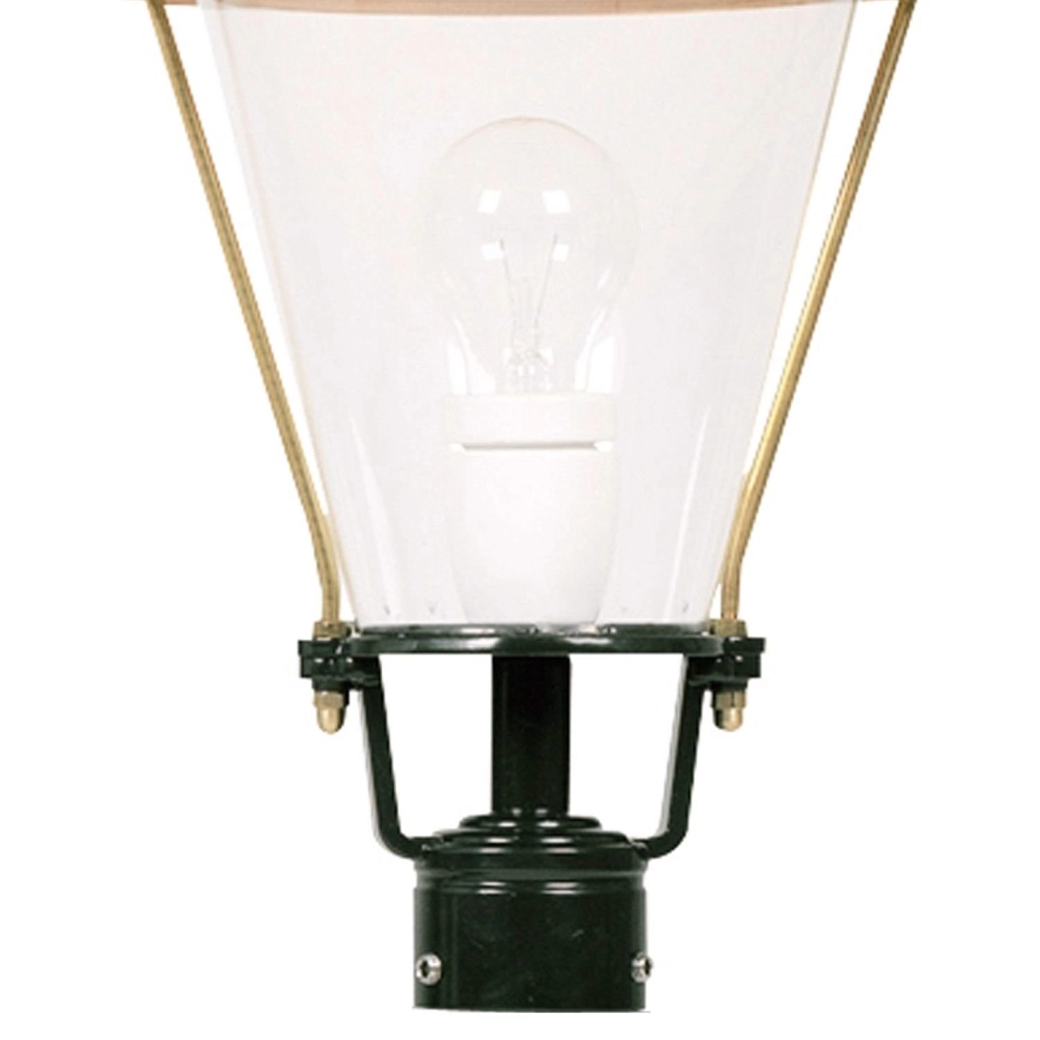 Nostalgische ronde lantaarn lamp Berghuizen K4B zwart KS Verlichting 8714732552042