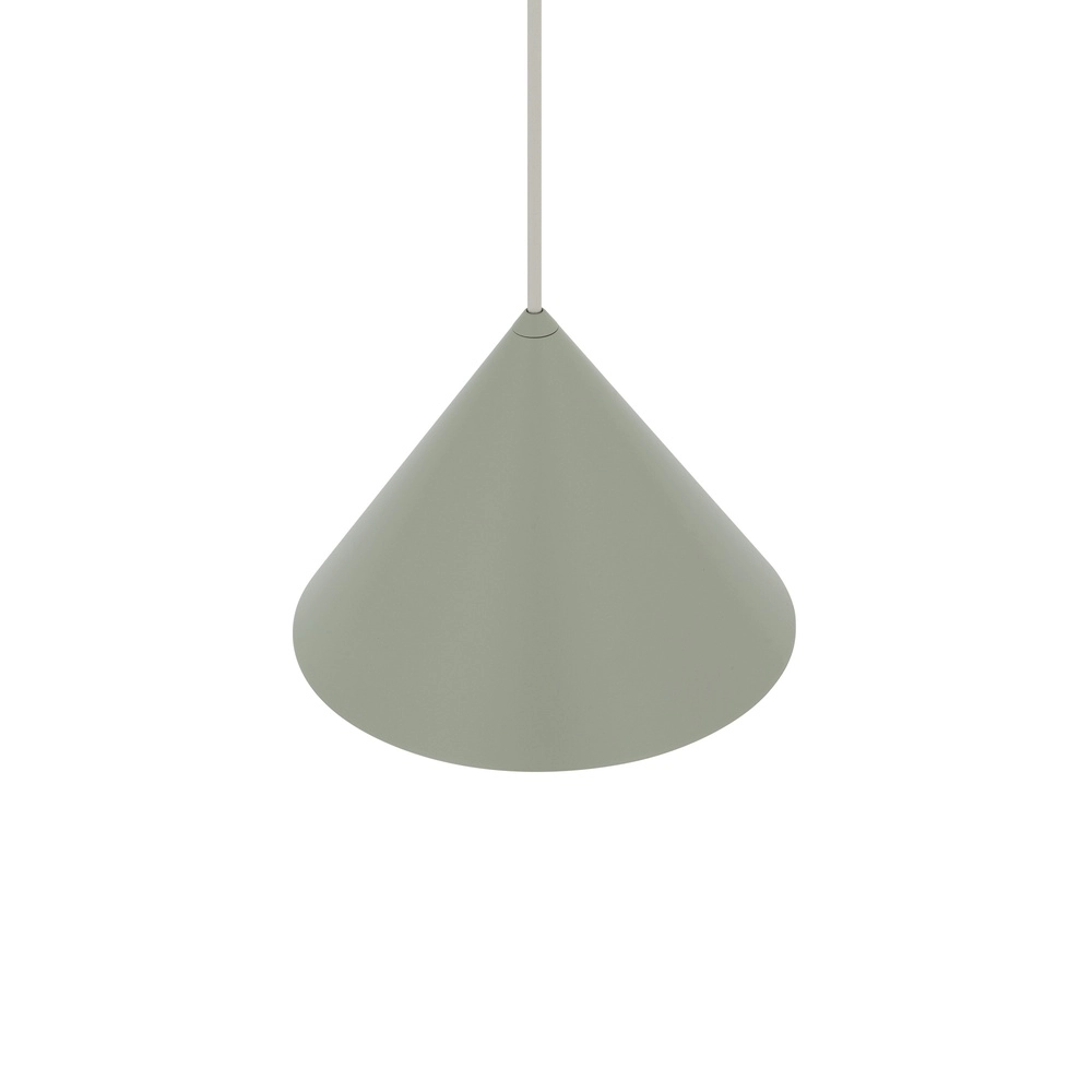 Design hanglamp Zenith saliegroen Ø 20,5cm Lyora 5903139114882