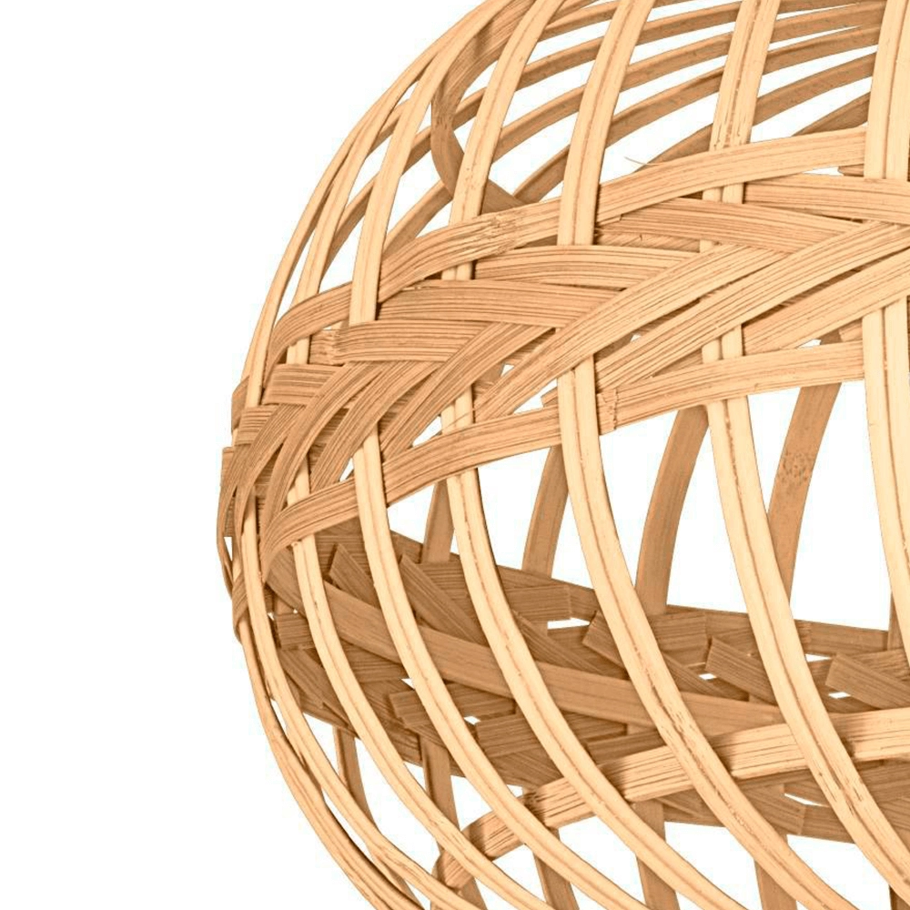 Rotan plafondlamp Amsfield Ø 45cm Eglo 9002759437237