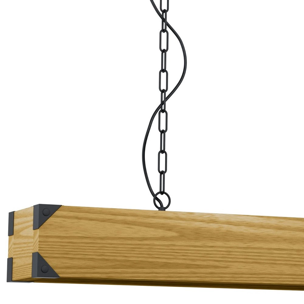 Landelijke eetkamerlamp Harborough Eglo 9002759431594