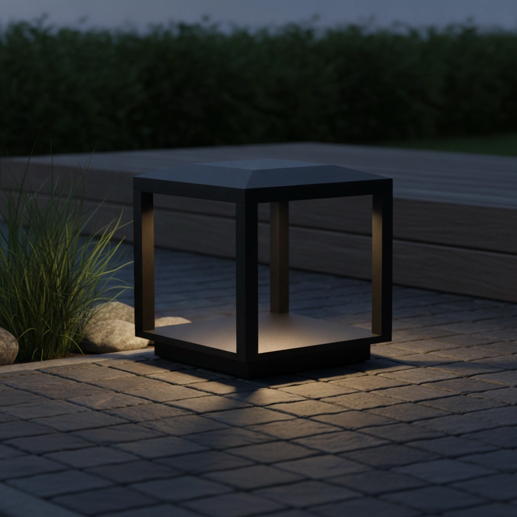 Vierkante lamp Prive 26cm