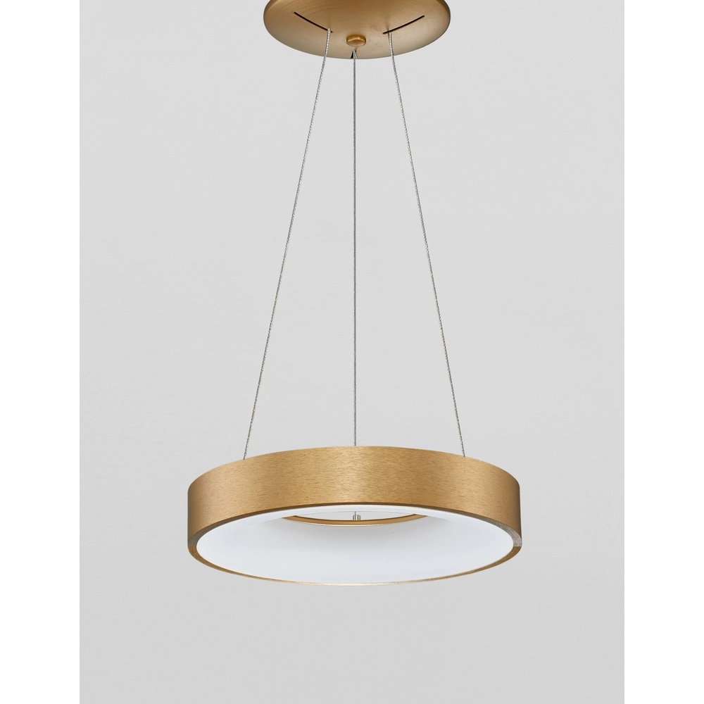 Hanglamp Rando Thin goud Ø 38cm Lyora 5212017420169