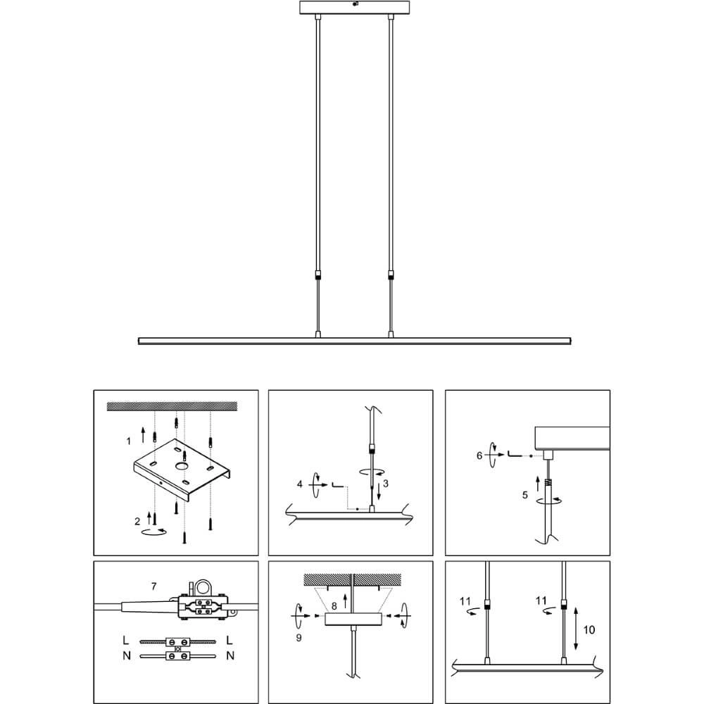 Kantoor hanglamp Zelena Steinhauer 8712746122787