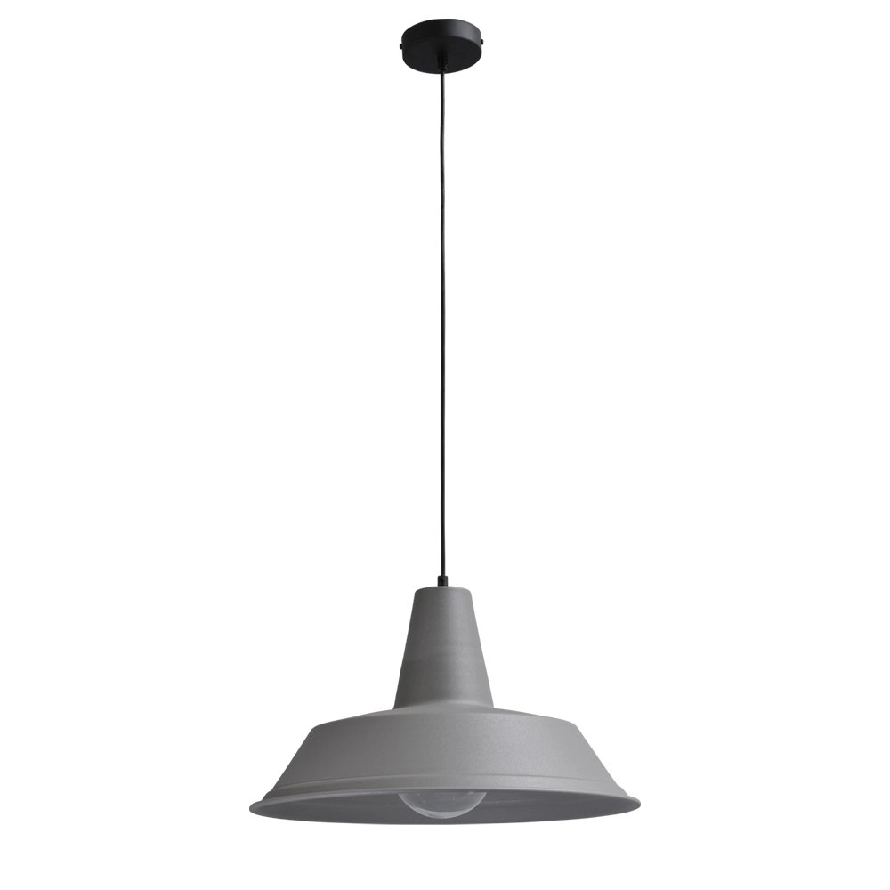 Betongrijze retro hanglamp Industria 45 Masterlight 8718121237671