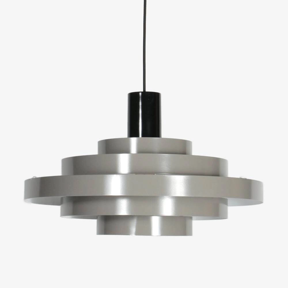 Design hanglamp Halo Cirque grijs Ø 50cm Steinhauer 8712746178319