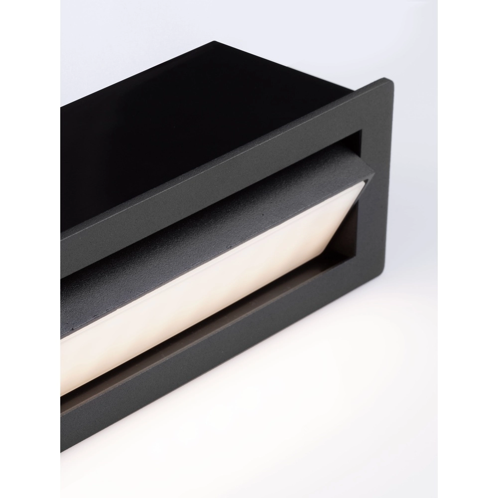 Zwarte inbouwlamp Echo richtbaar Lyora 5212017453556