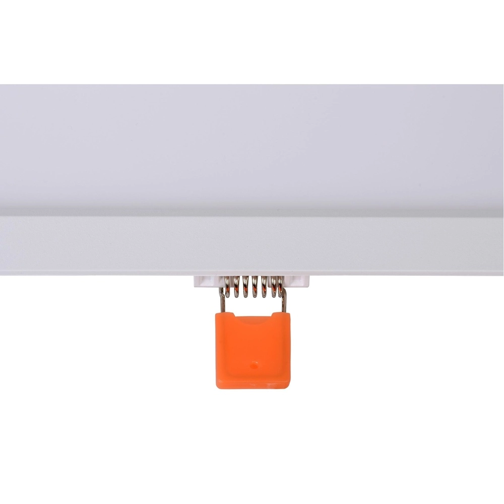 Witte plafonniere Tendo-Led vierkant Lucide 5411212071774