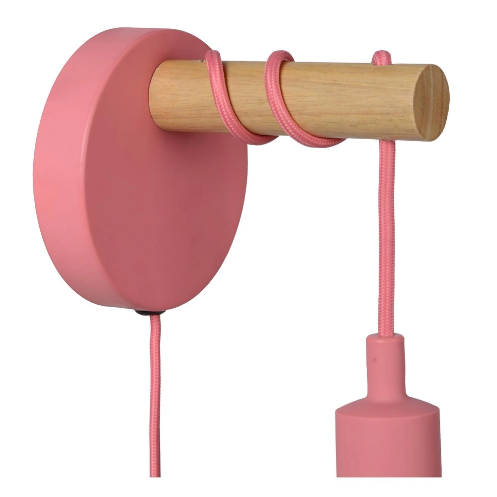 Wandlamp Pola roze Lucide 5411212082947