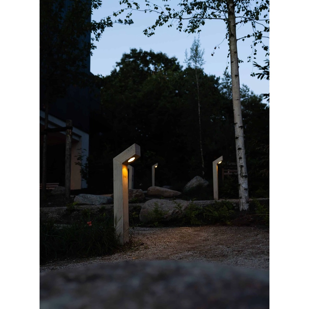 Houten padverlichting Punto Accoya - 50cm - 2700K Timberlab 8716803514065