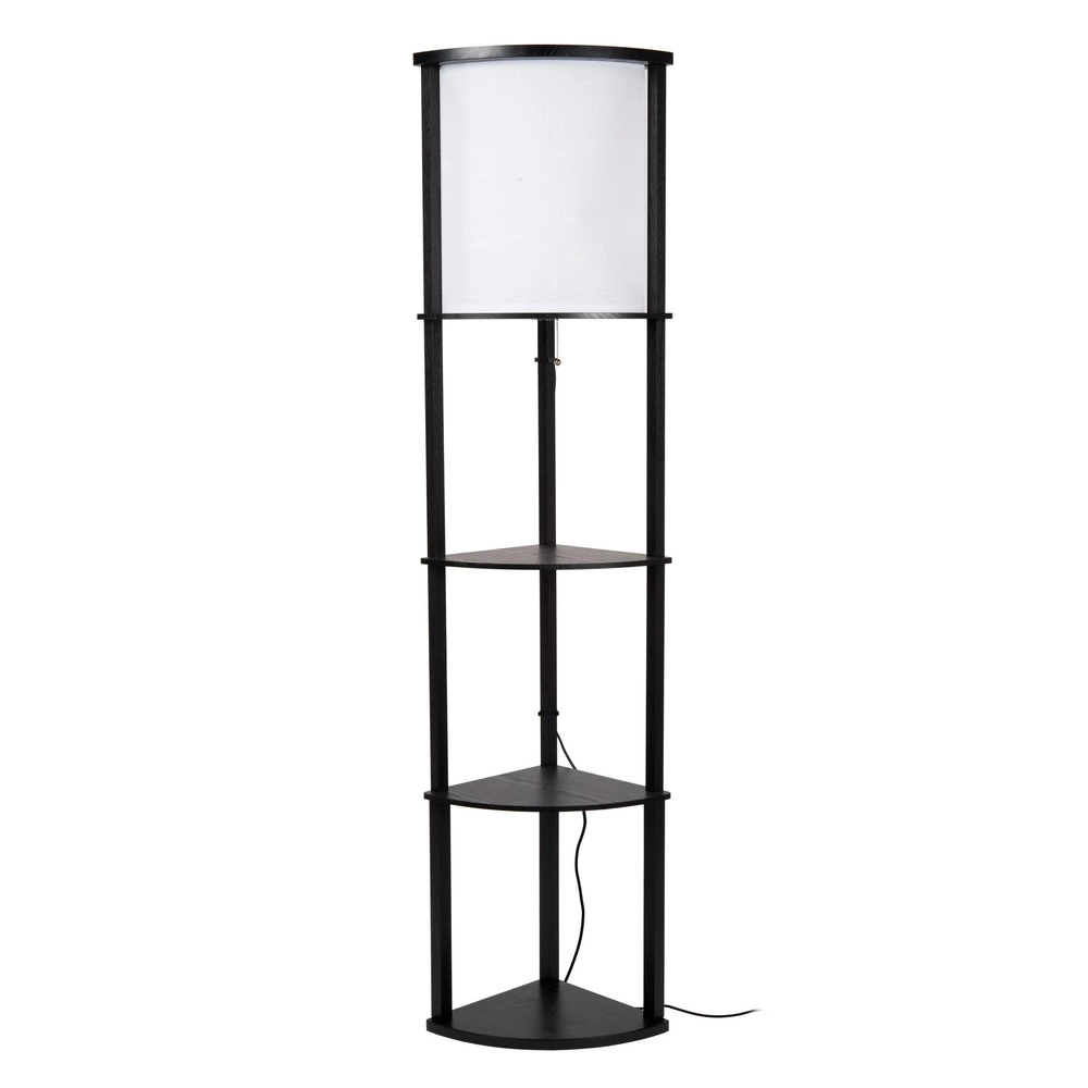 Vloerlamp Menno zwart