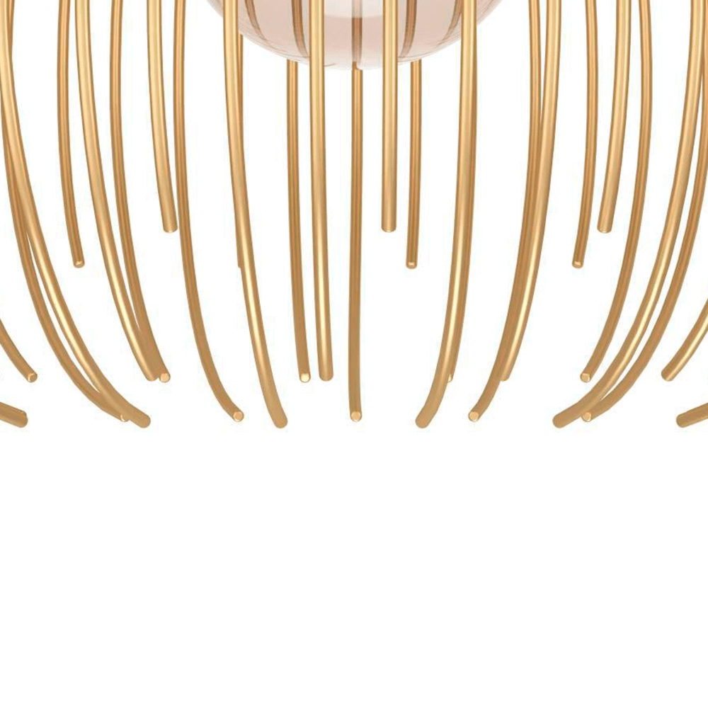 Gouden plafondlamp Venezuela Ø 38,5cm Eglo 9008606242771