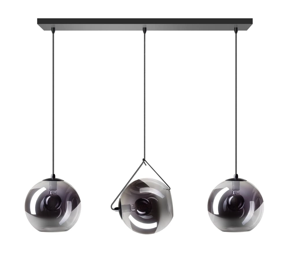 Eetkamer glazen hanglamp Orb ETH 8720195300663