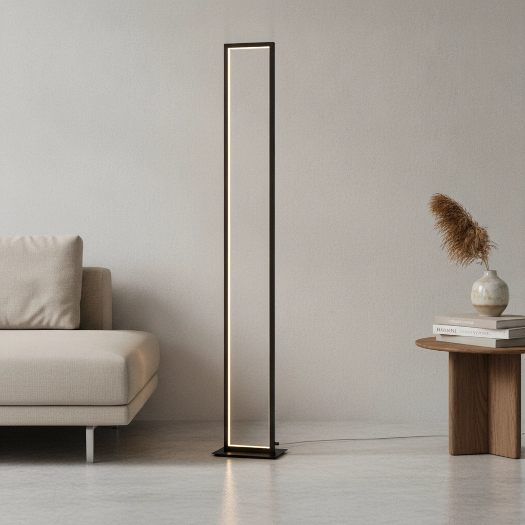 Vloerlamp Wenna zwart 36cm