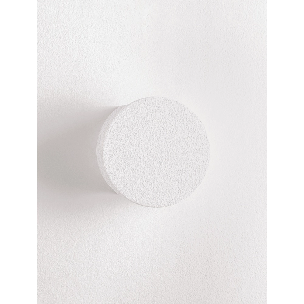 Ronde wandlamp Awa wit Ø 15,5cm Lyora 5212017479266