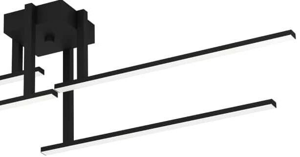 Zwarte plafondlamp Ipolitto led Eglo 9002759998172